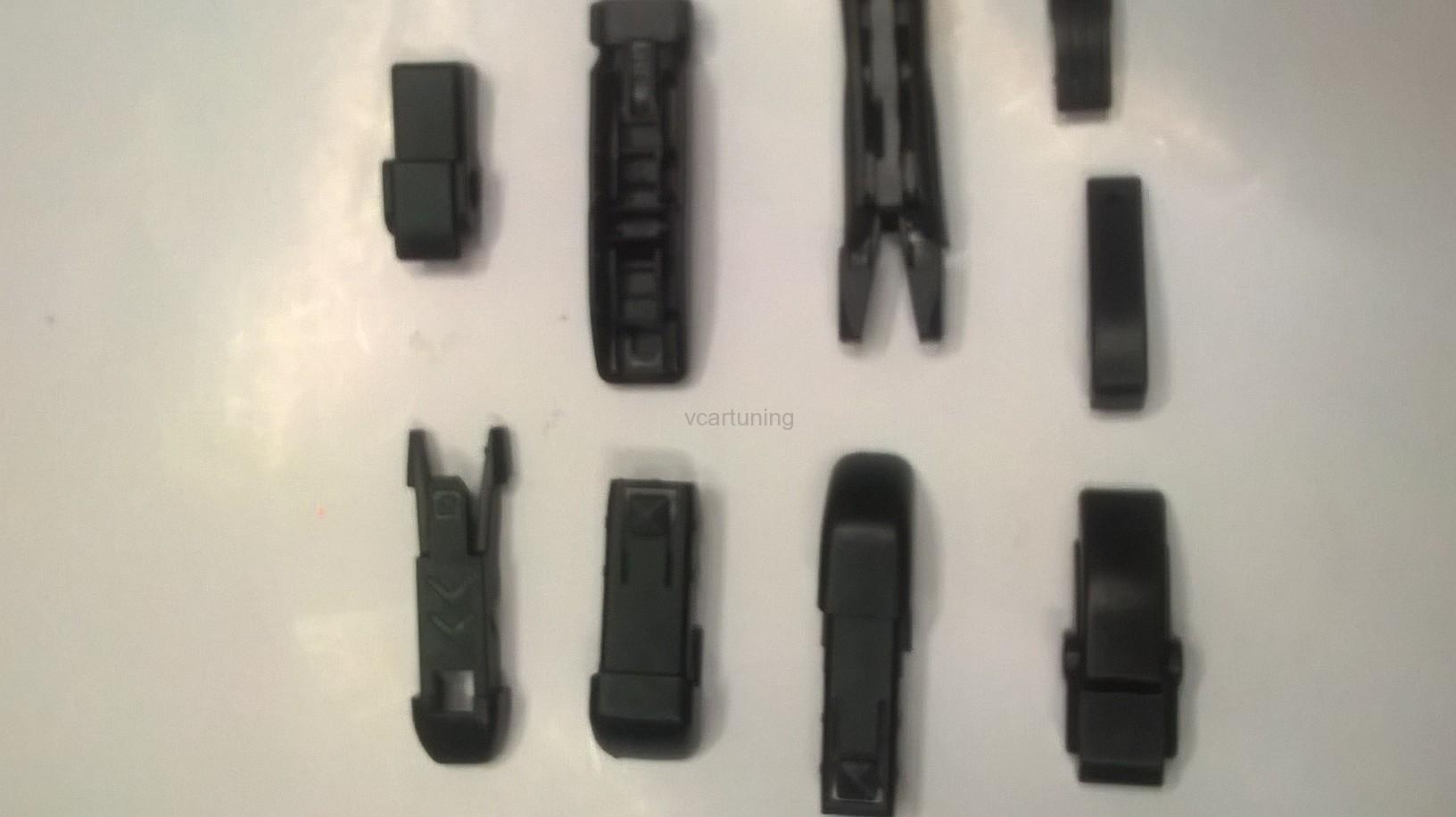 Stěrač FLAT MULTI 480mm - 8 adaptérů