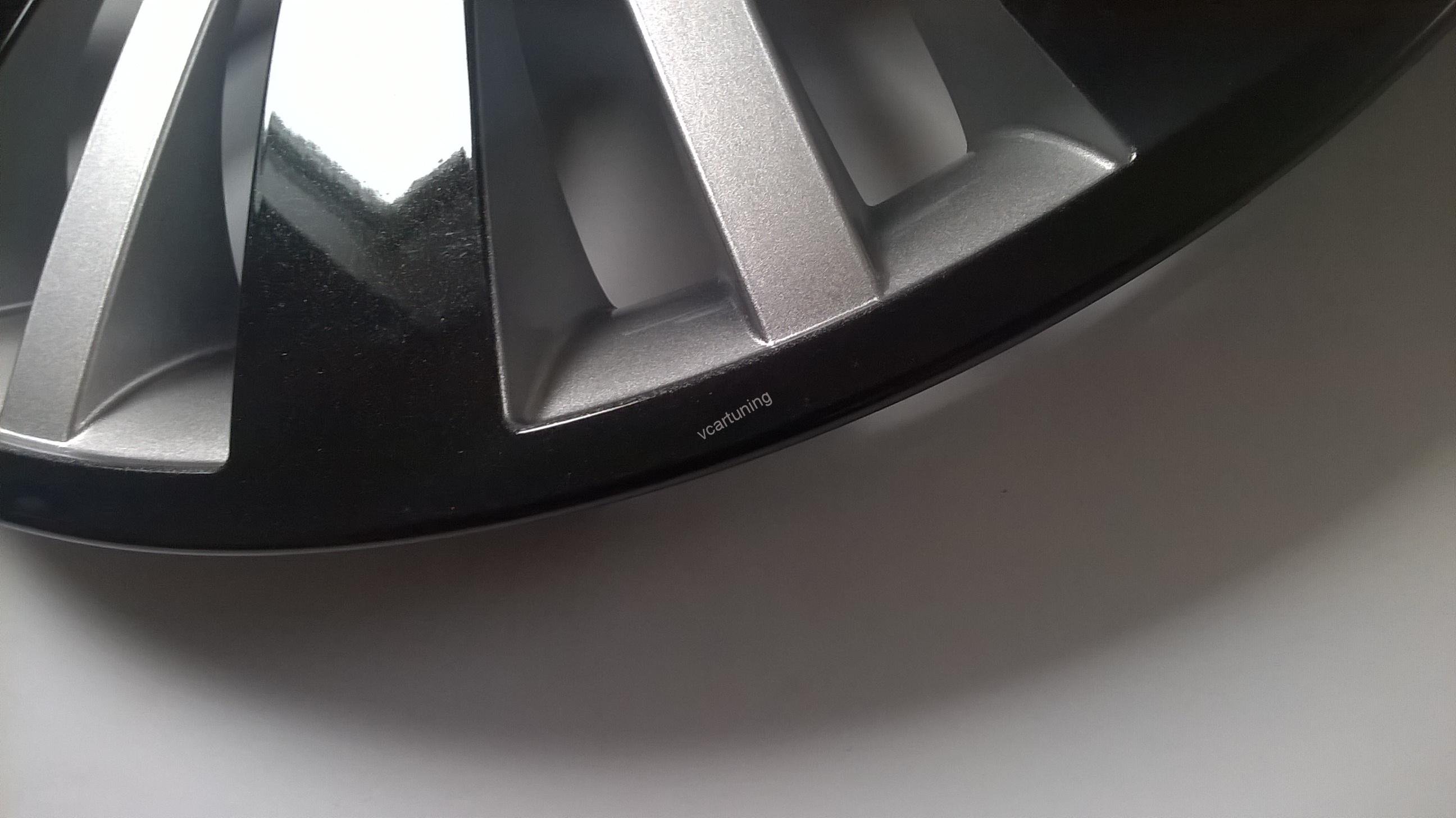 Kryty kol Falcon 15 black/silver