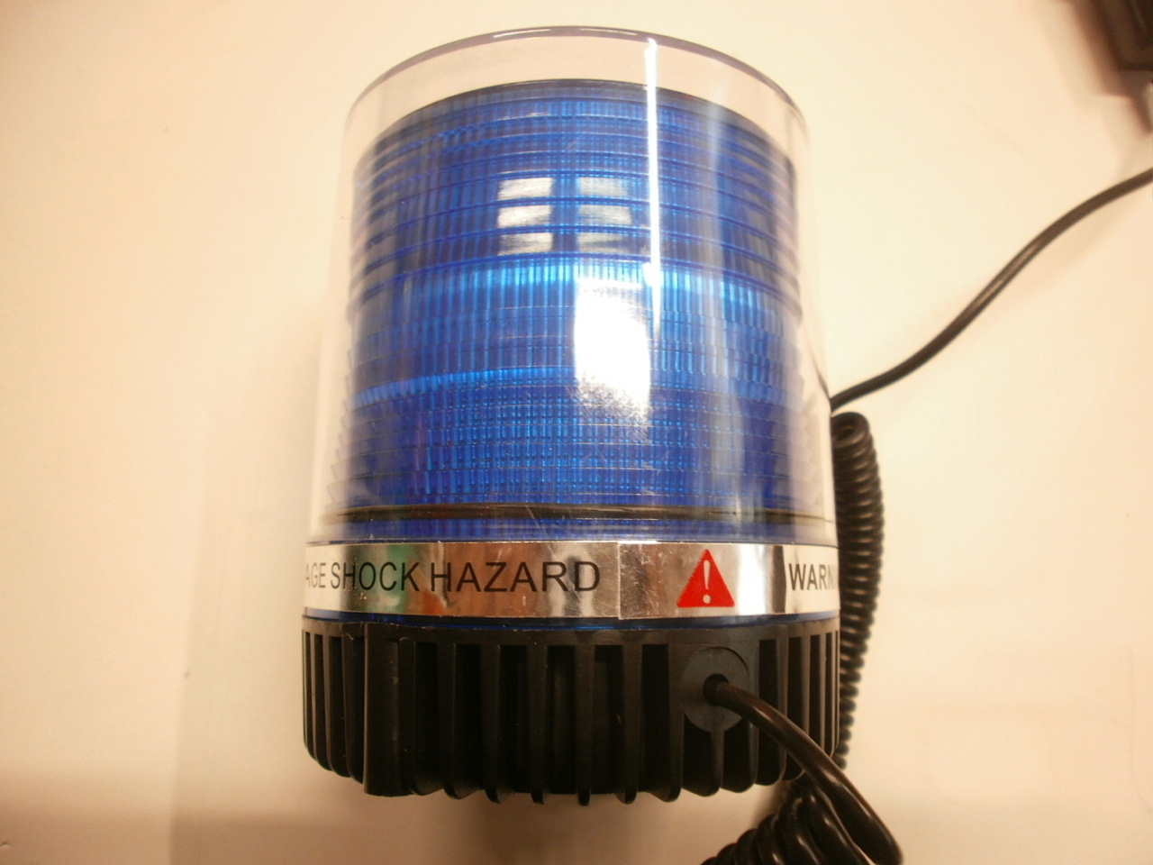 Výstražný maják xenon  modrý 12V