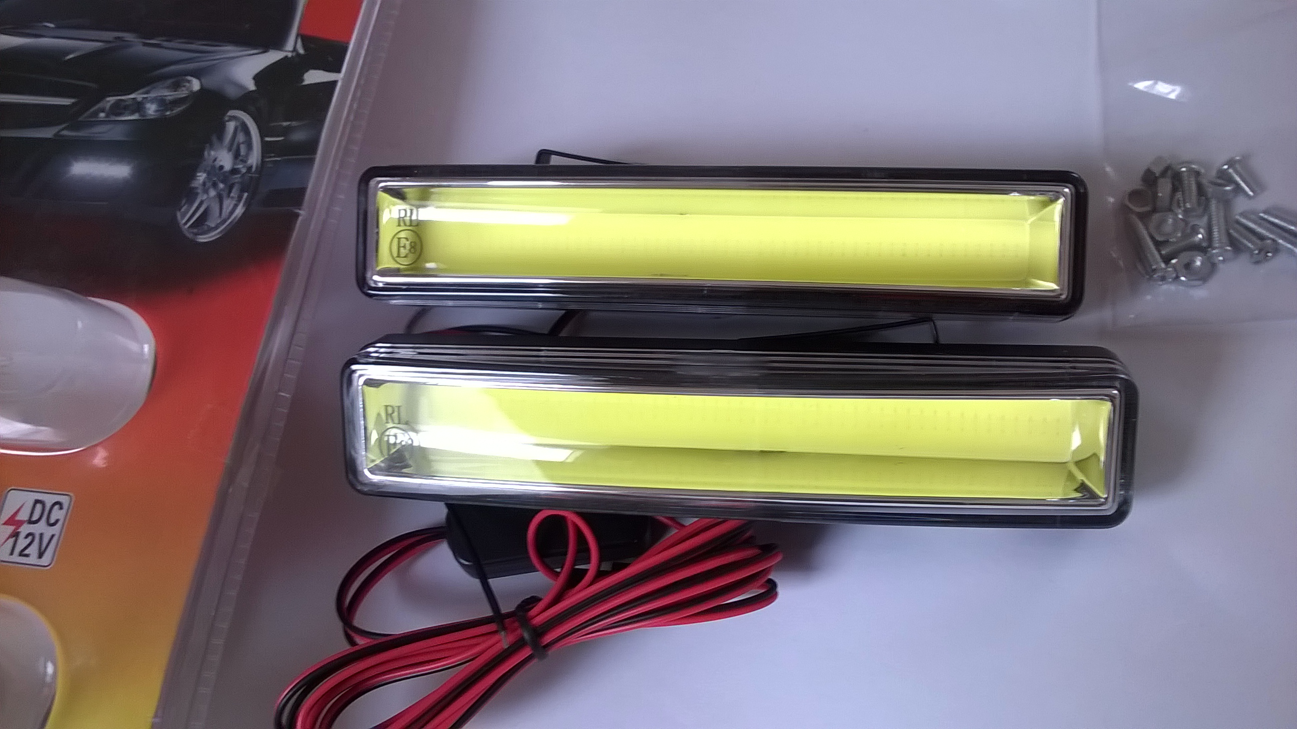 Světla pro denní svícení LED - COB LED nová technologie