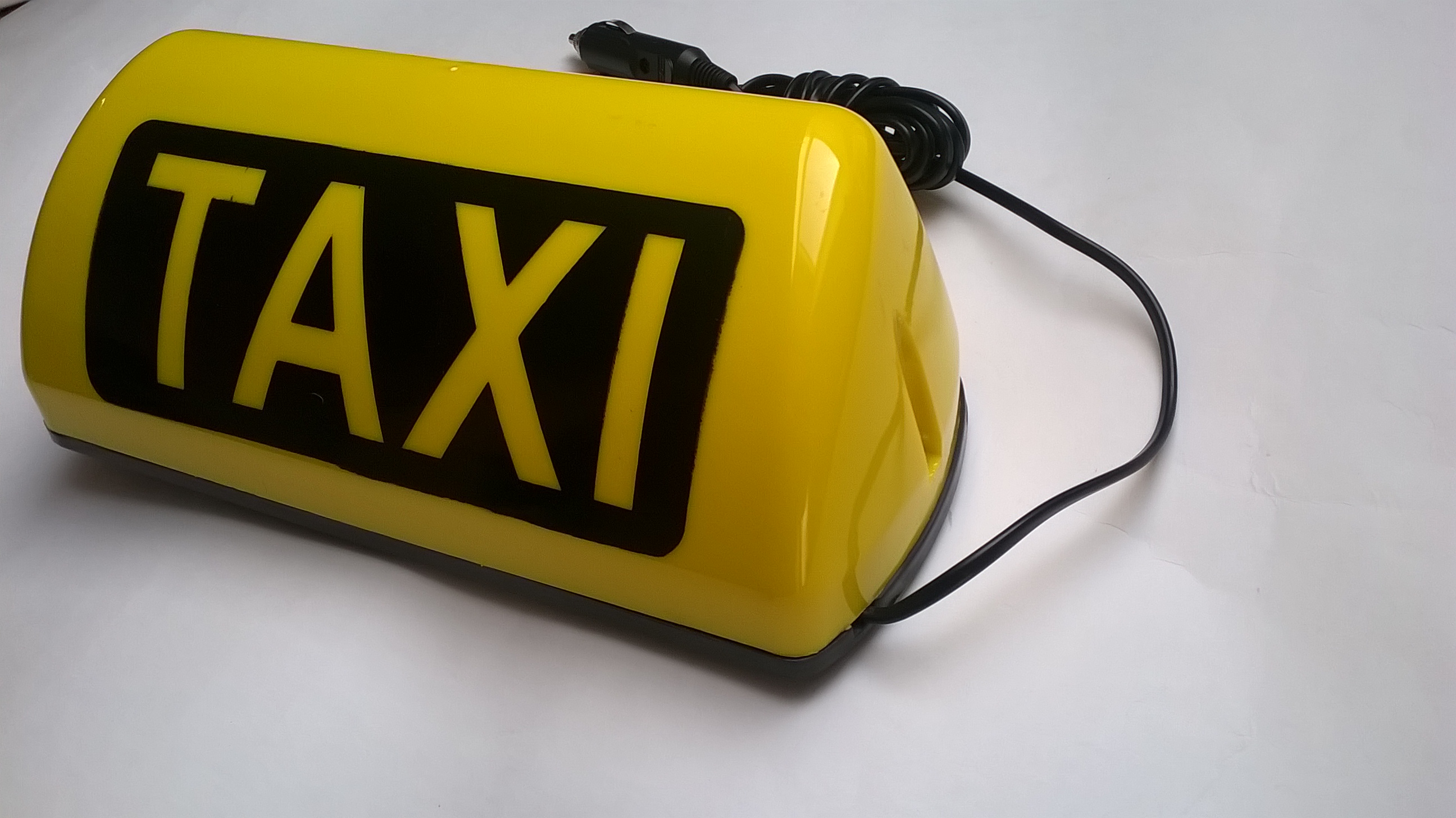 Taxi transparent diodový Maxi 12V