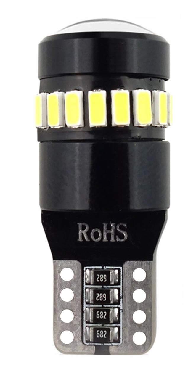 LED CANBUS 18SMD 3014 + 1SMD 1SMD T10 W5W White 12V/24V