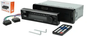 AutoRadio MP3, BT, FM, USB, SD Card, Aux s odnímatelným displejem a dálkovým ovladačem