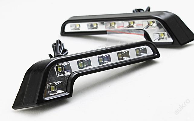 Světla  denní svícení s LED, homologace