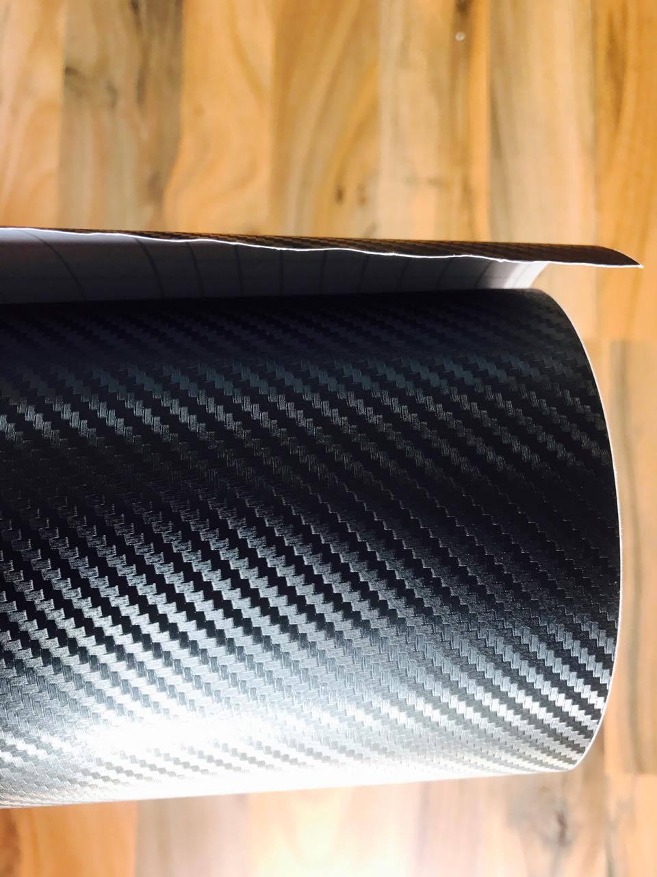 3D CARBON FOLIE  černa barva   150cm na 1 metr 