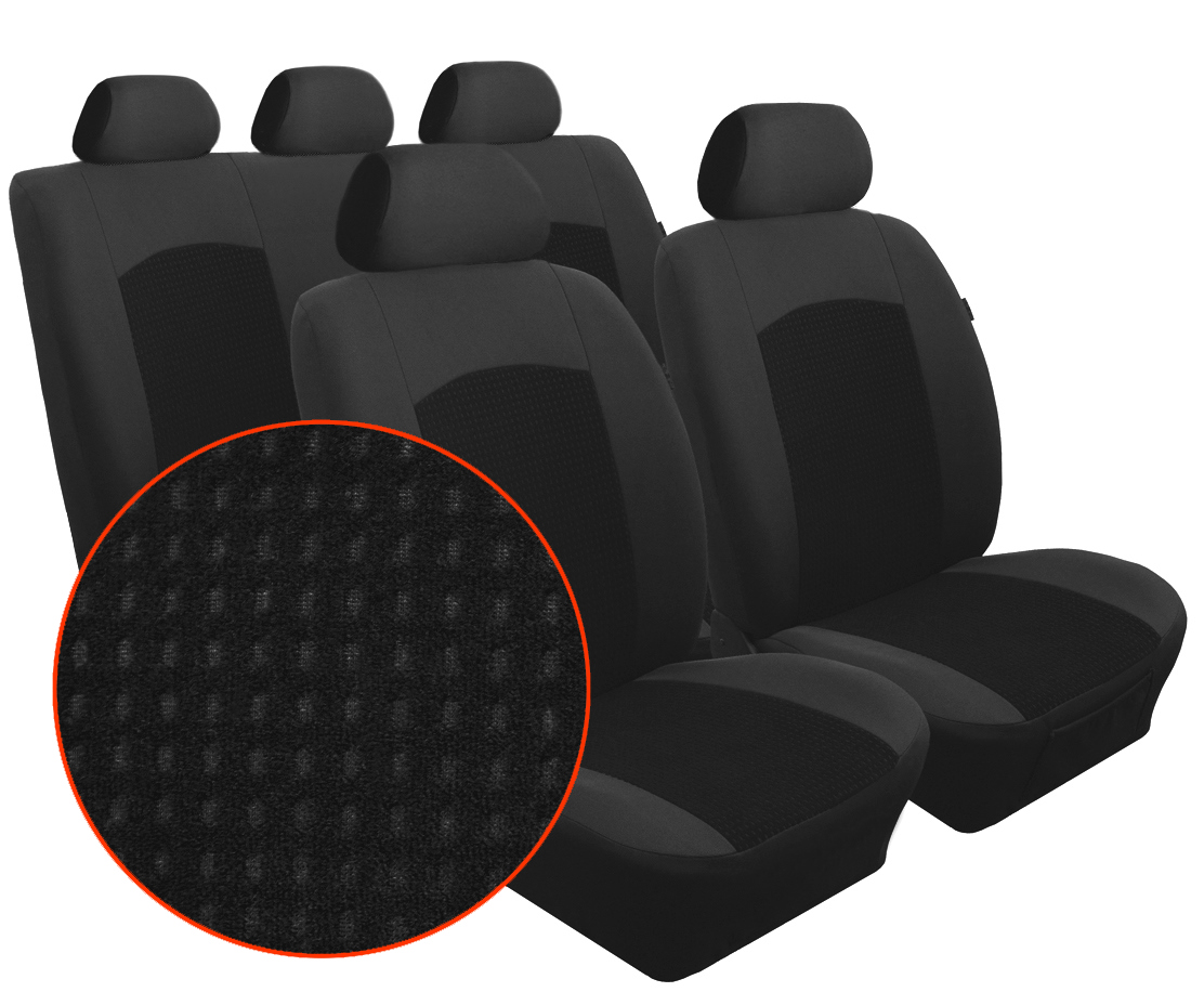 Autopotahy OPEL ASTRA IV J, od r. 2009, Dynamic velur černý