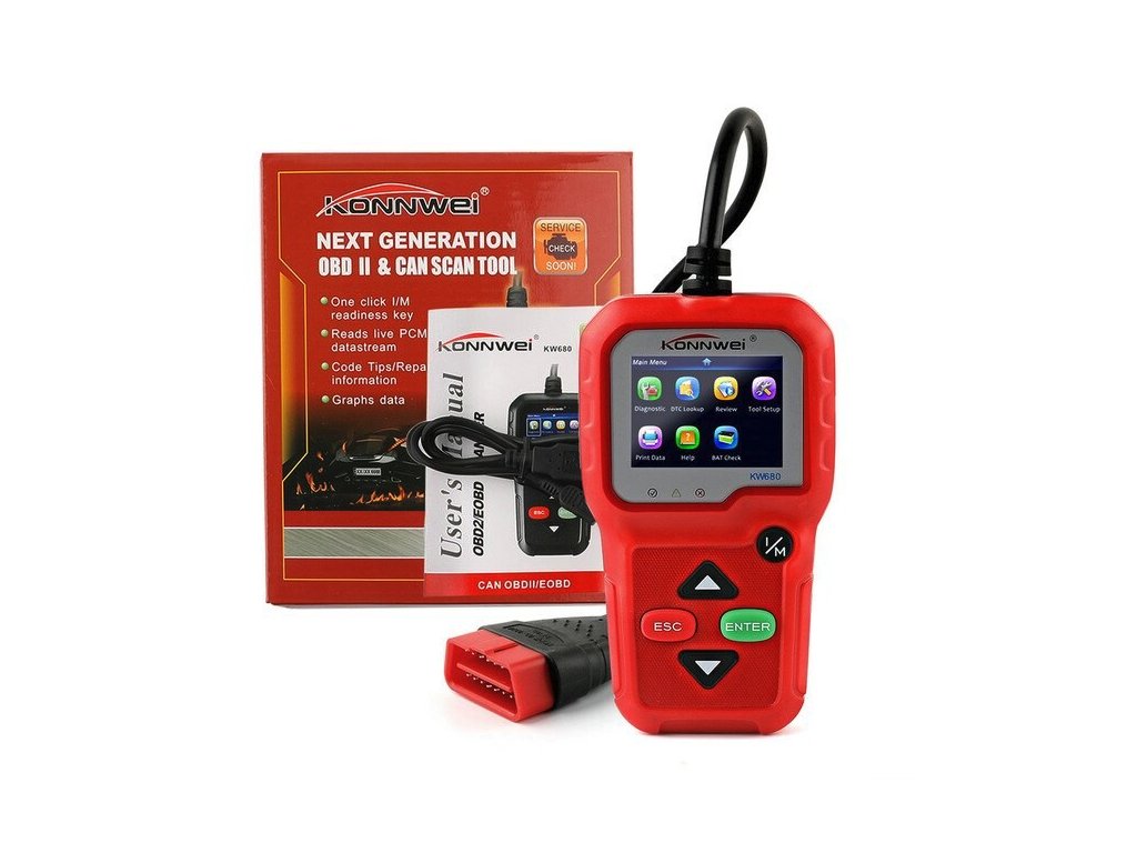 Autodiagnostika OBD II scanner, Konnwei KW680