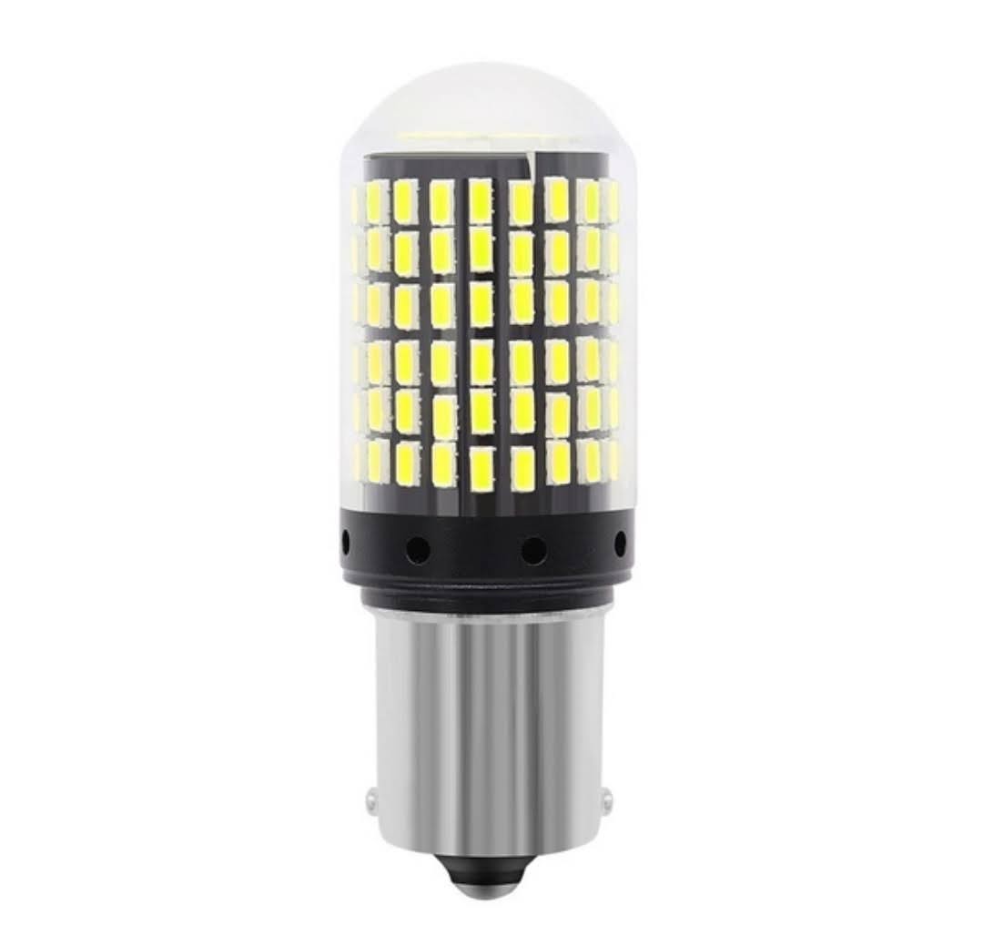 žárovka LED 12V 21W5 BA15s čirá 144 SMD
