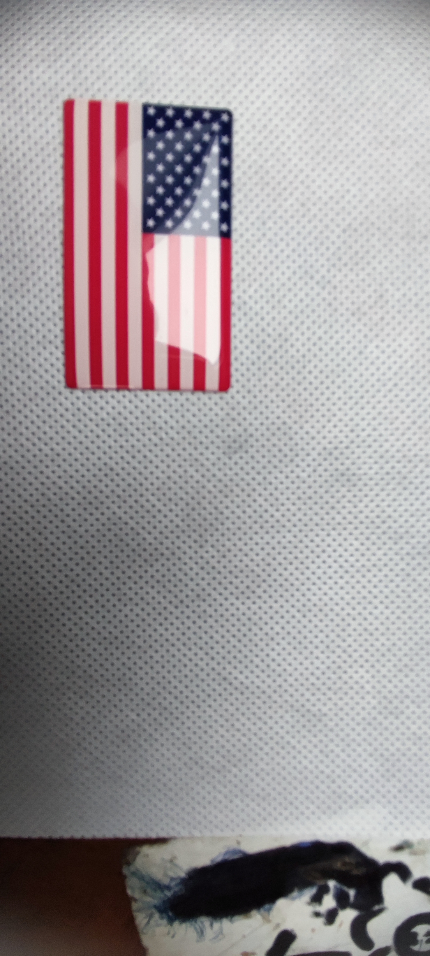 3D samolepící vlajka USA 50 x 30 mm