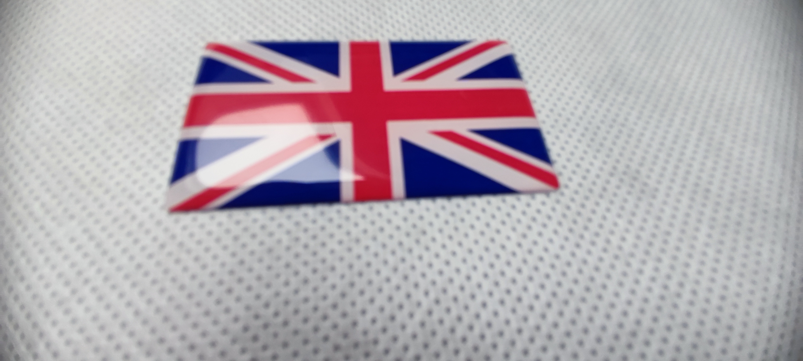 3D samolepící vlajka Velké Británie 50 x 30 mm