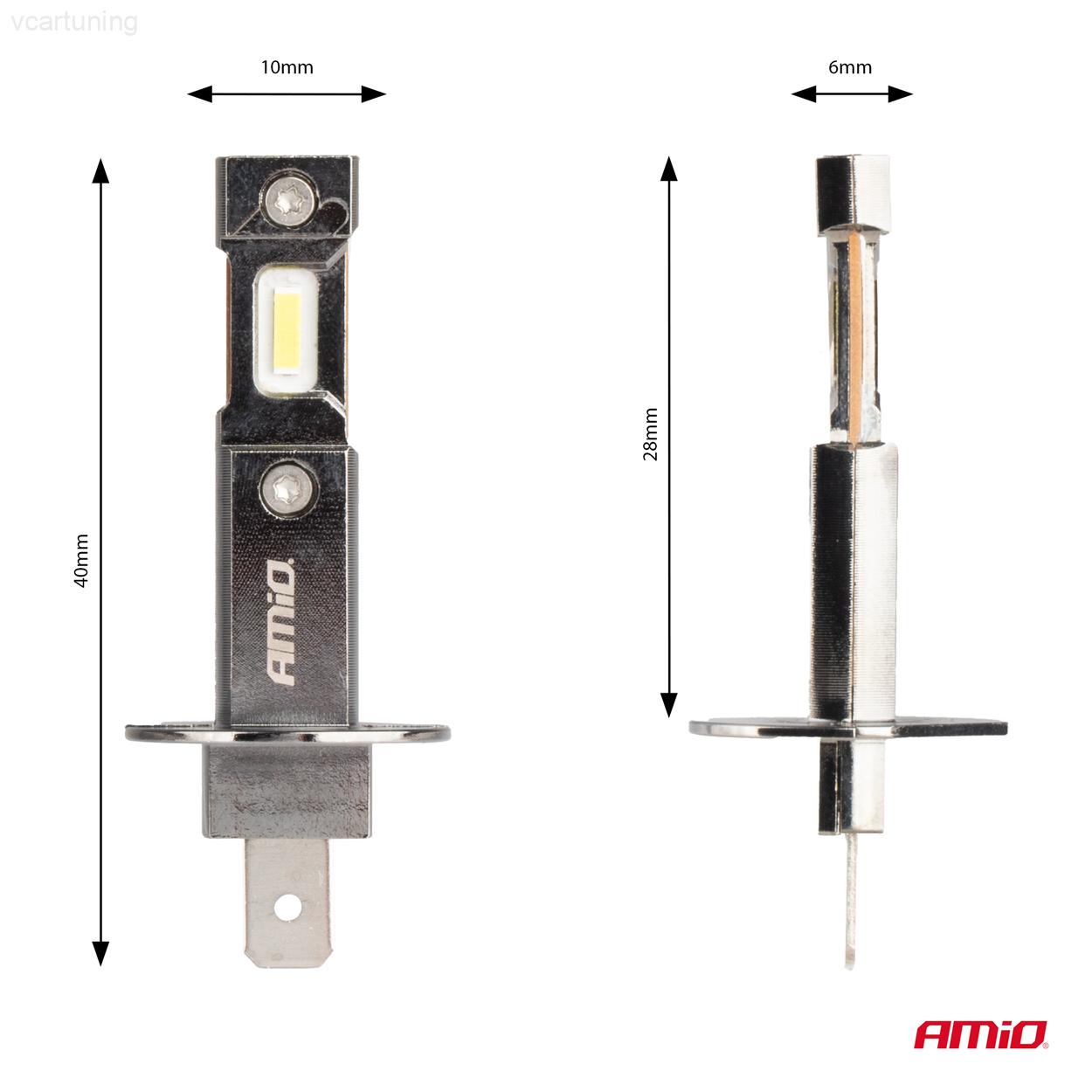 LED žárovka hlavního svícení Hybrid série H1 6000K Canbus 60W
