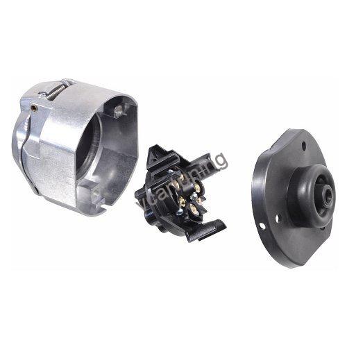 Univerzální Zásuvka pro tažné zařízení 7 pólů, 12V,24V hliník