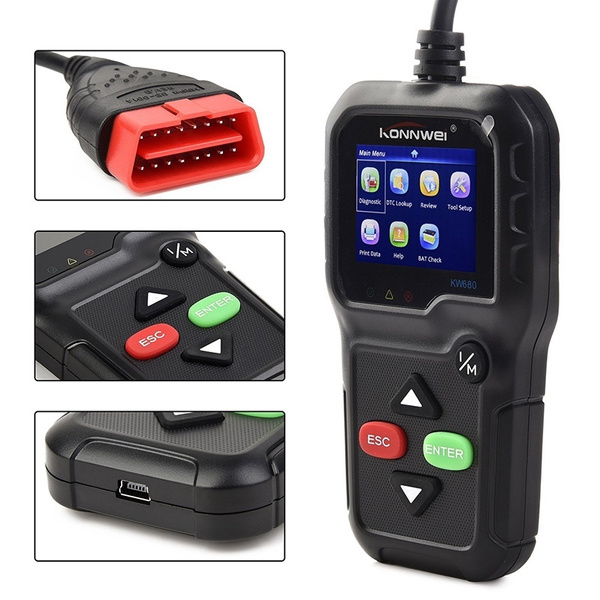 Autodiagnostika OBD II scanner, Konnwei KW680