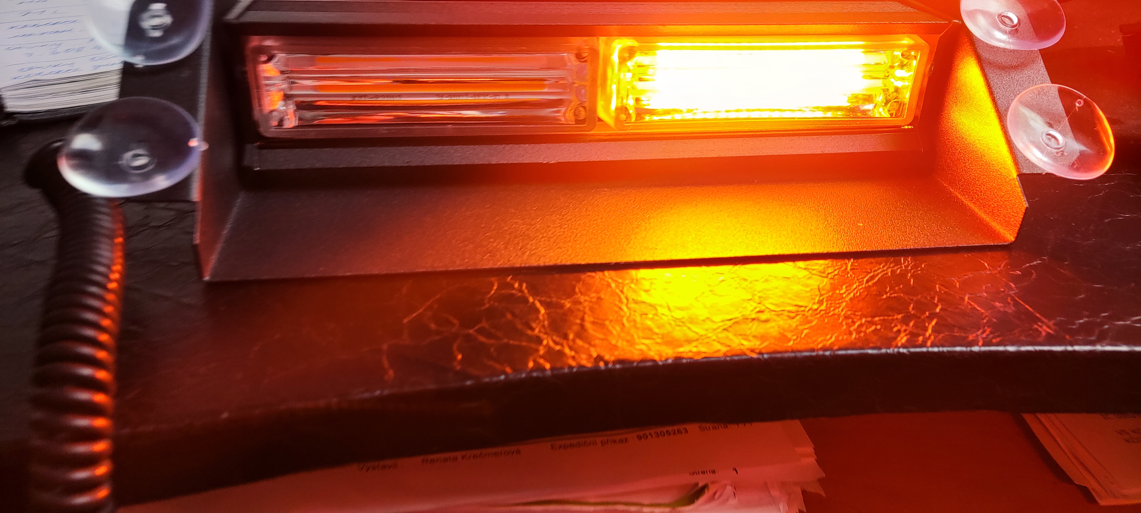 PREDATOR LED vnitřní, 12V, oranžový