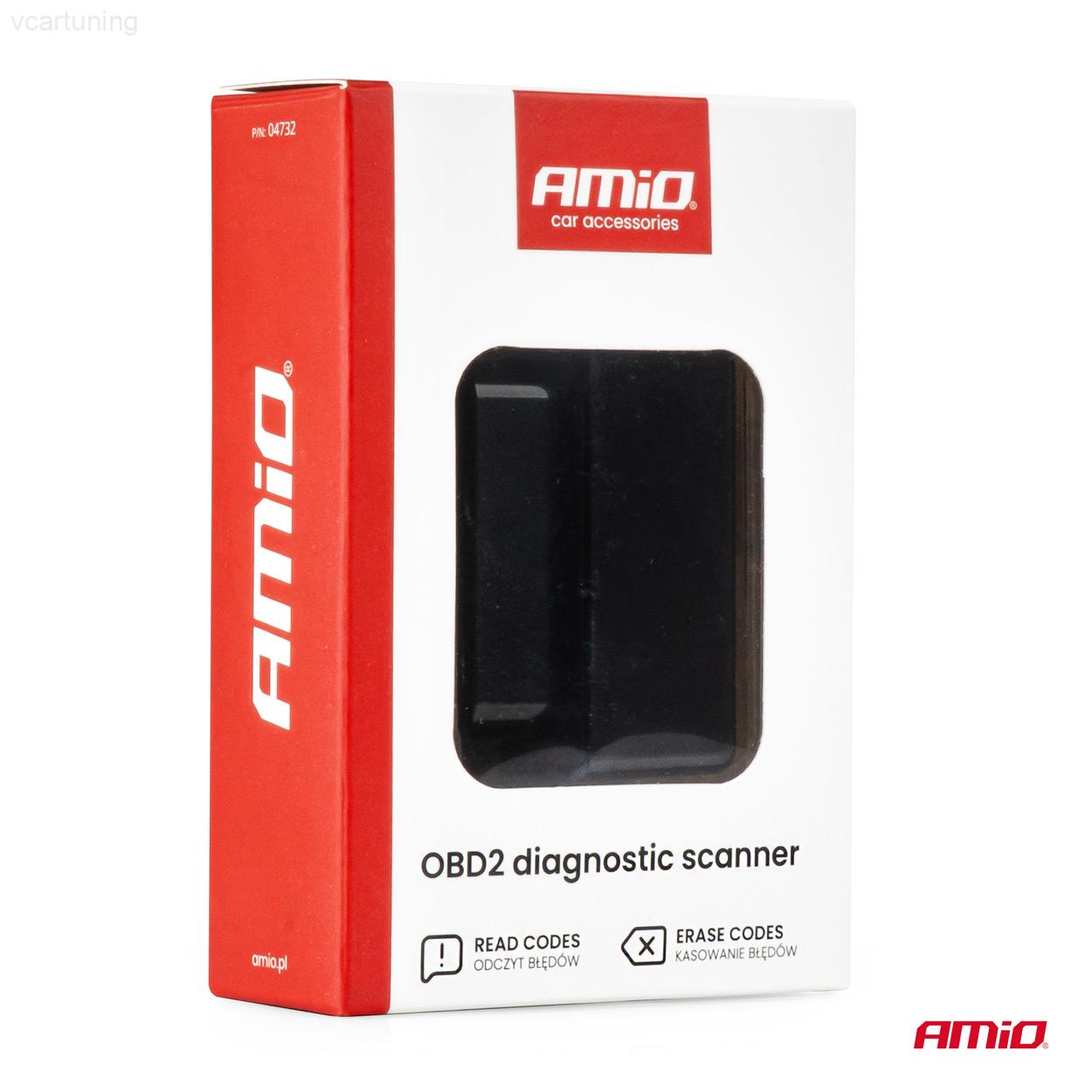Diagnostický skener OBD2 AMiO-04732